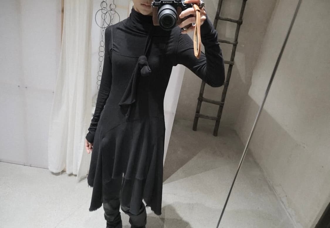 울 원피스 상품이미지3