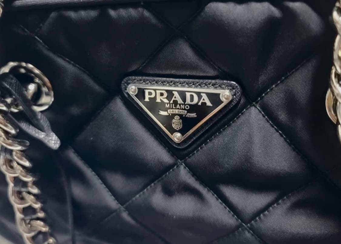 프라다 나일론 퀼팅 체인 숄더백 1bb903 상품이미지5