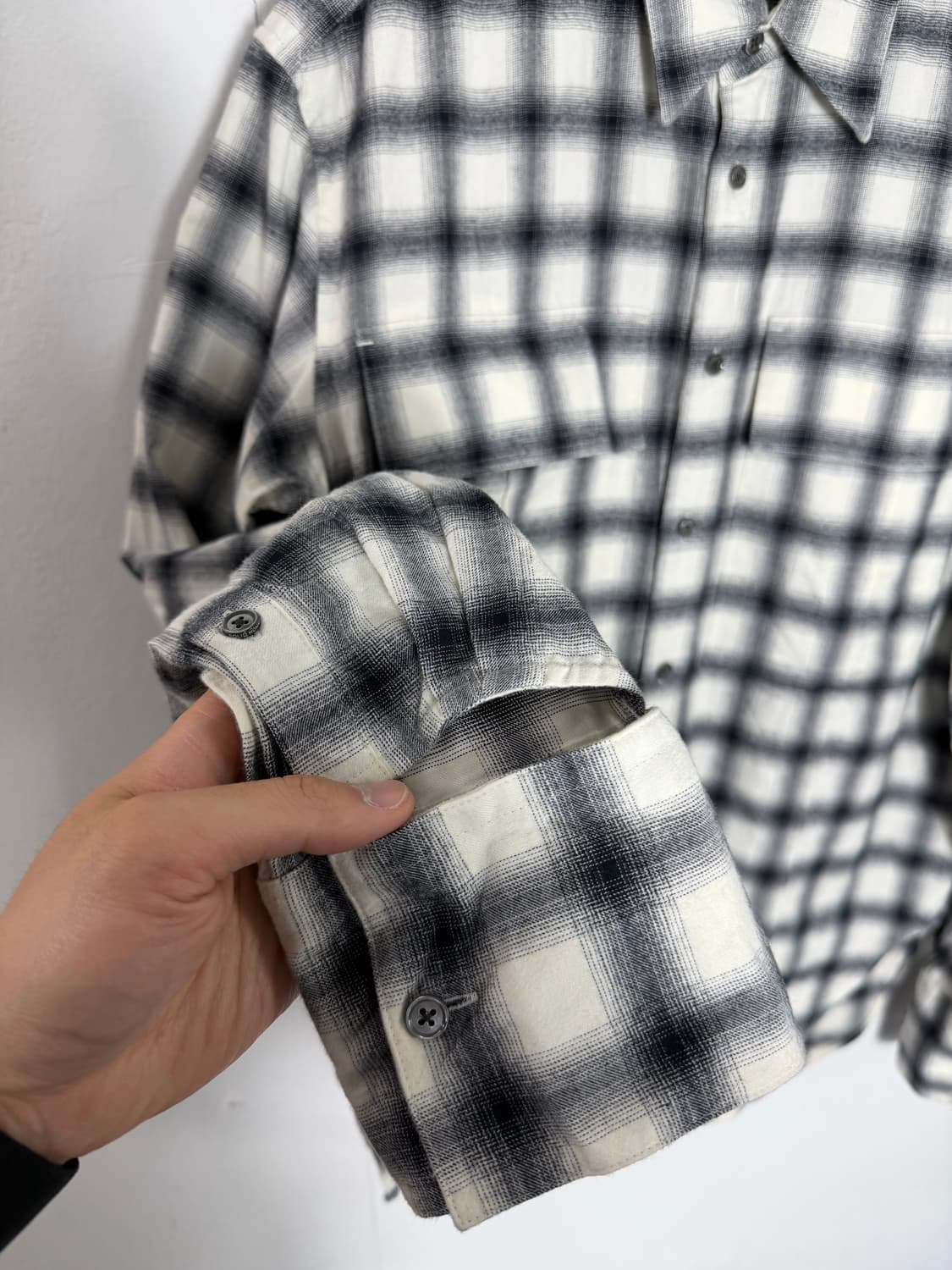 솔리드옴므 솔리드옴므셔츠 체크셔츠 솔리드옴므남방 상품이미지5