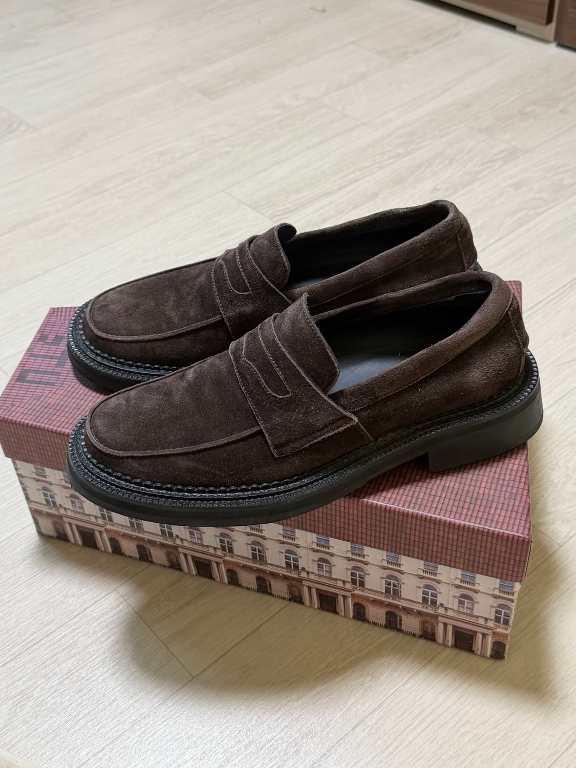 Stu 스웨이드 페니 로퍼 41사이즈 상품이미지2