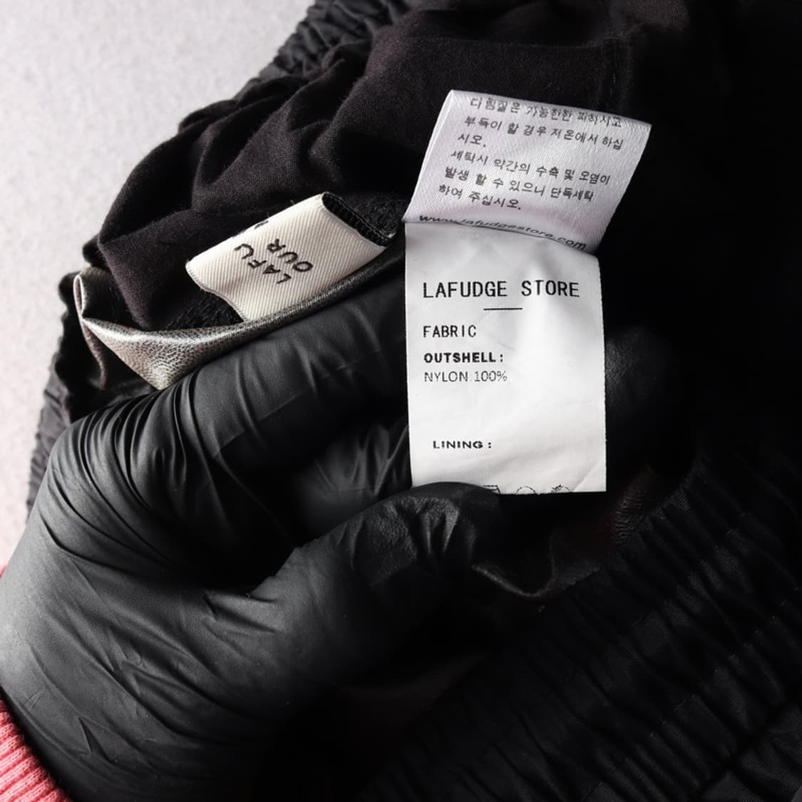 LAFUDGE OUR MAN 우븐 카고팬츠 상품이미지8