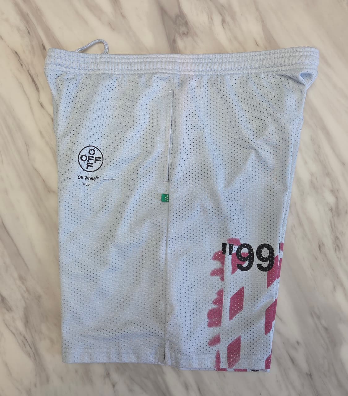 오프화이트 메쉬 쇼츠 상품이미지3