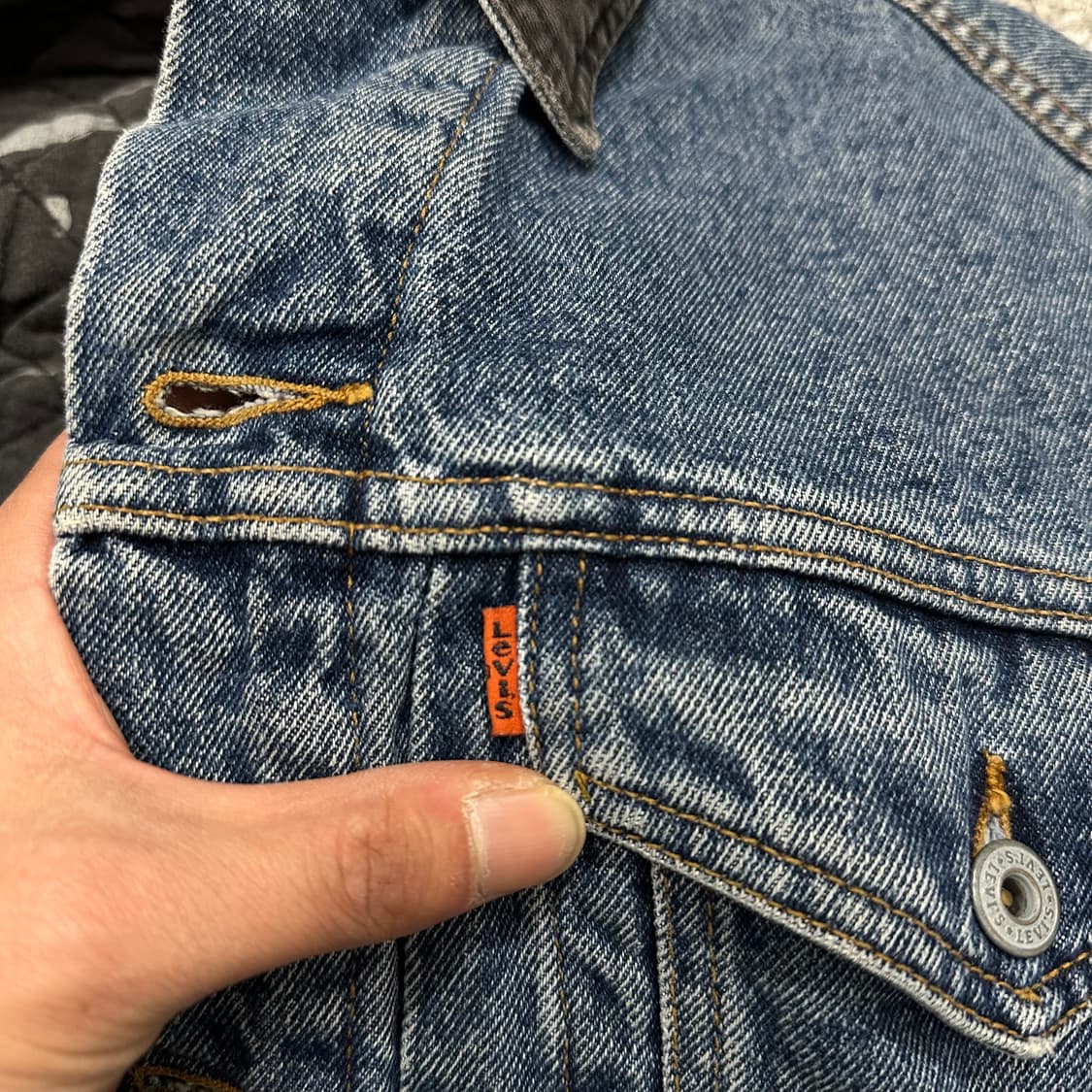 [95] 리바이스 오렌지탭 데님점퍼 상품이미지5