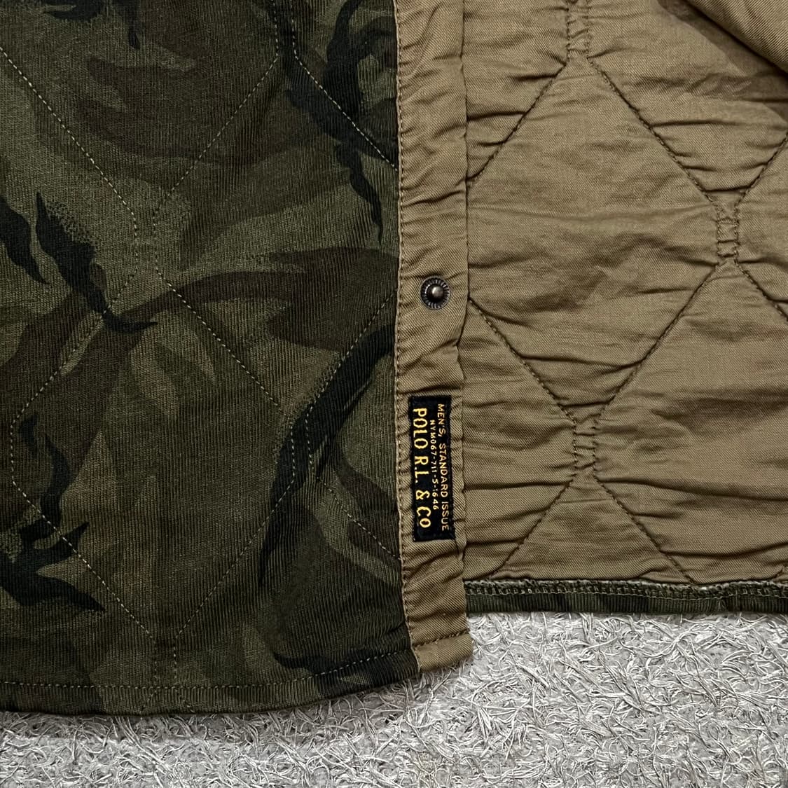 [105] 폴로 랄프로렌 카모퀼팅셔츠 상품이미지3