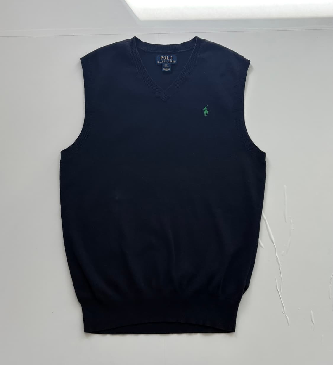 Polo 폴로랄프로렌 신형 네이비 조끼 베스트 상품이미지1