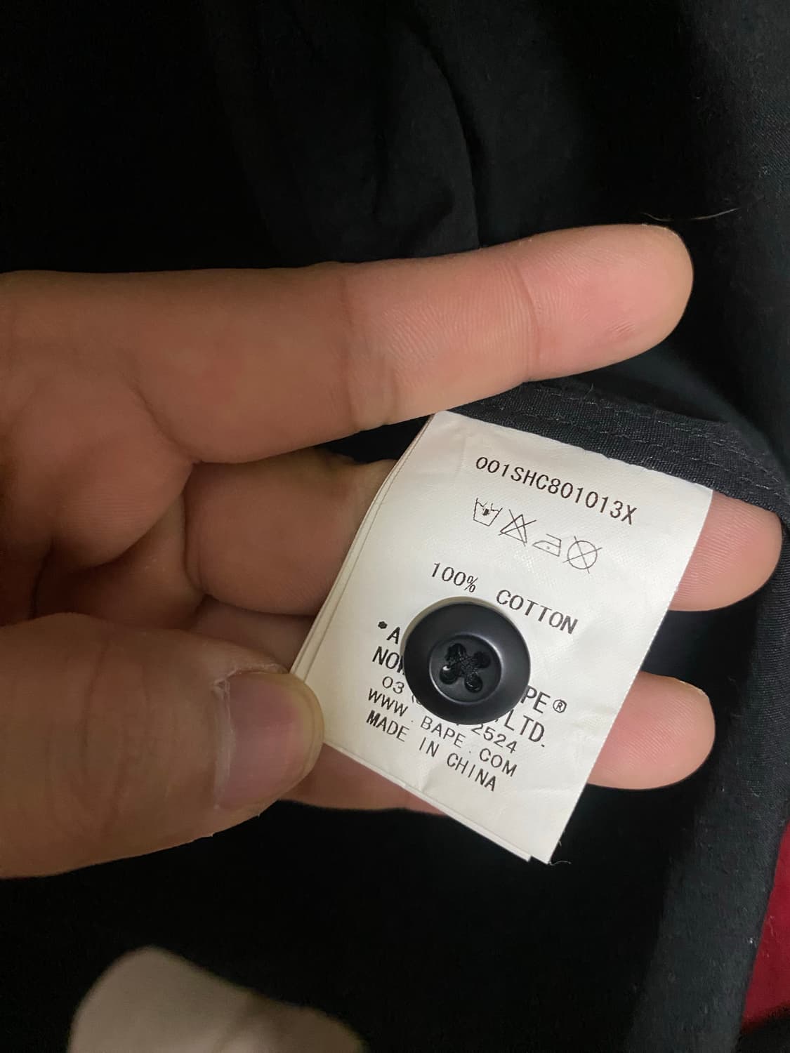 베이프 샤크 후드 셔츠 L 상품이미지8