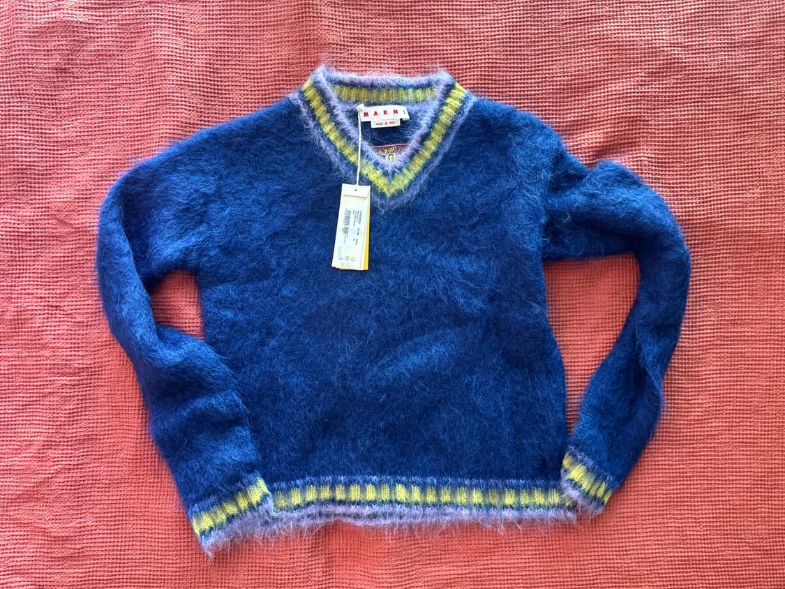 Marni Fuzzy Wuzzy Mohair Sweater 상품이미지1