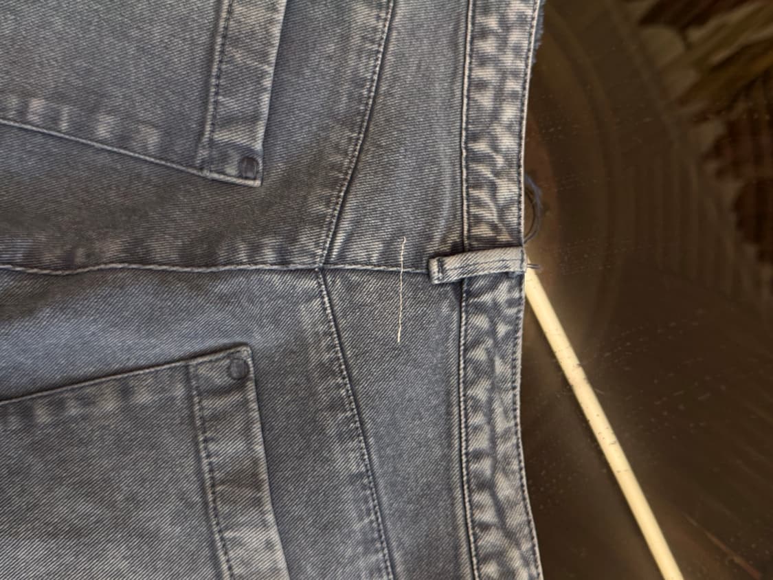 MM6 Light Wash Cropped Denim Pants 상품이미지4