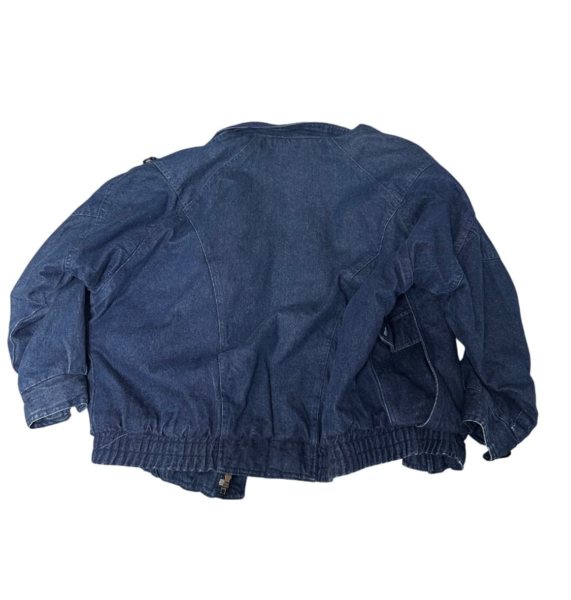 일본 빈티지 데님 봄버 자켓 상품이미지2