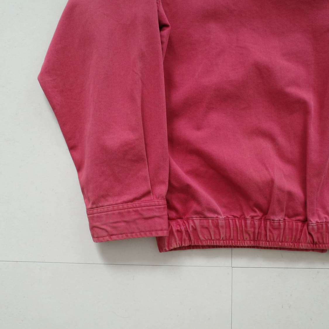 90s 폴로 랄프로렌 빈티지 해링턴 자켓 레드 M 상품이미지8