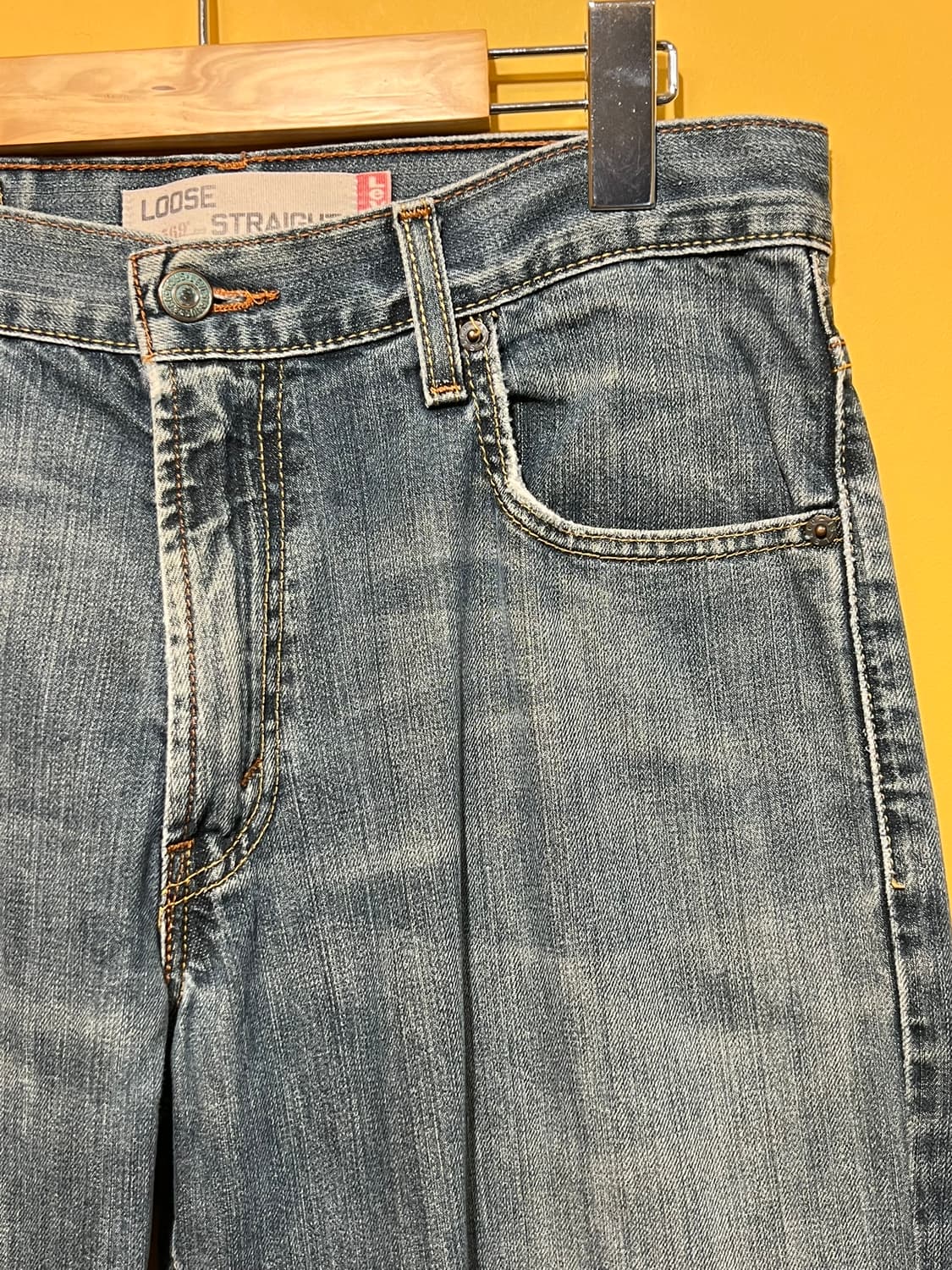 [29x32] 리바이스 569 루즈 스트레이트 데님 팬츠 청바지 상품이미지2