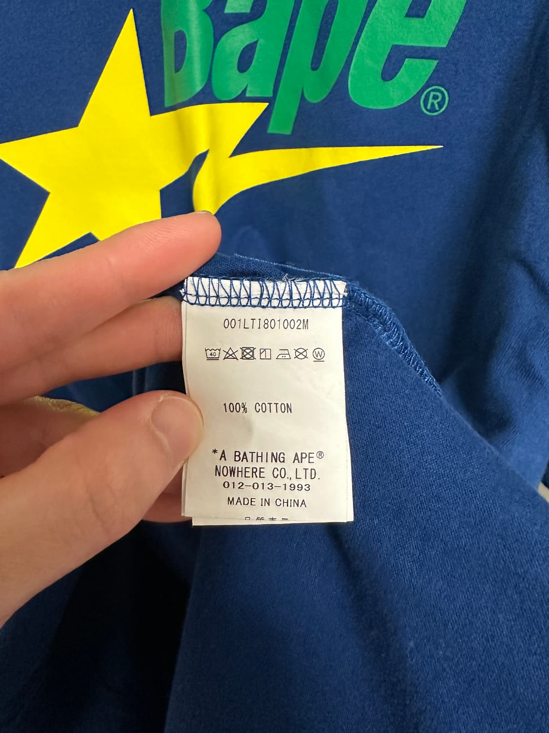 베이프 스타 레이어드 롱슬리브 22FW bape bape sta 상품이미지4