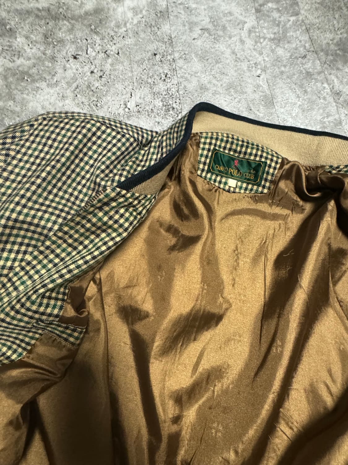 폴로 클럽 빈티지 블루종 자켓 상품이미지5