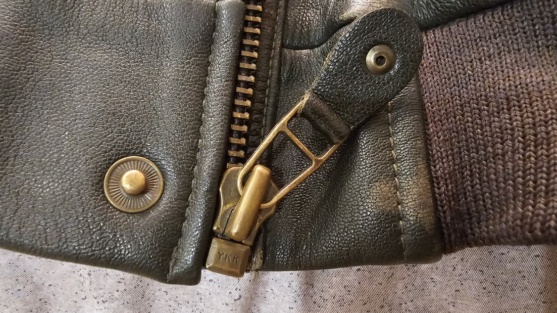 엘엘빈 고트스킨 A-2 레더 자켓(100~105추천) 상품이미지6