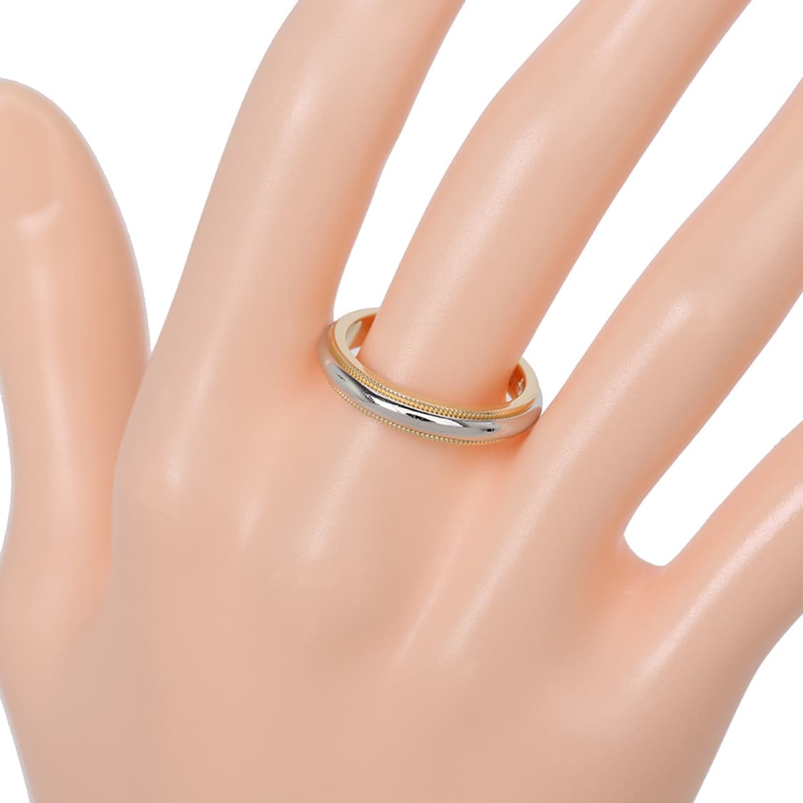 티파니 밀그레인 링 3.5MM 골드 플래티넘 반지 티파니반지 상품이미지5