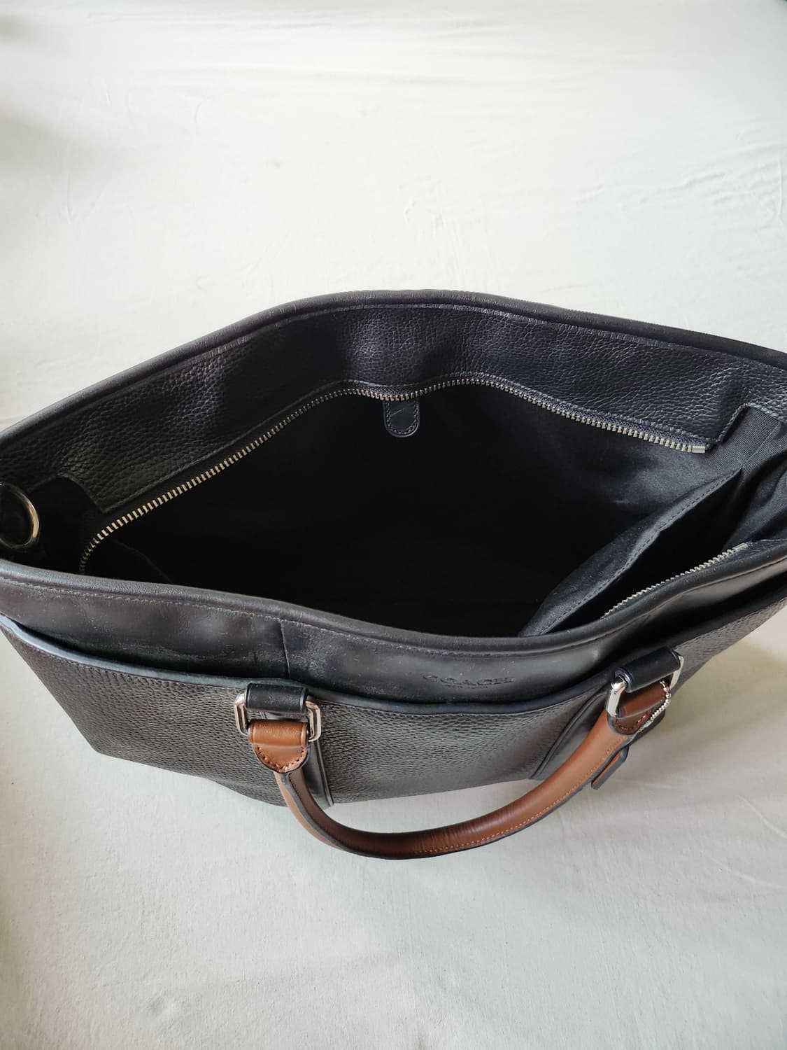 Coach 2way leather tote bag 상품이미지5