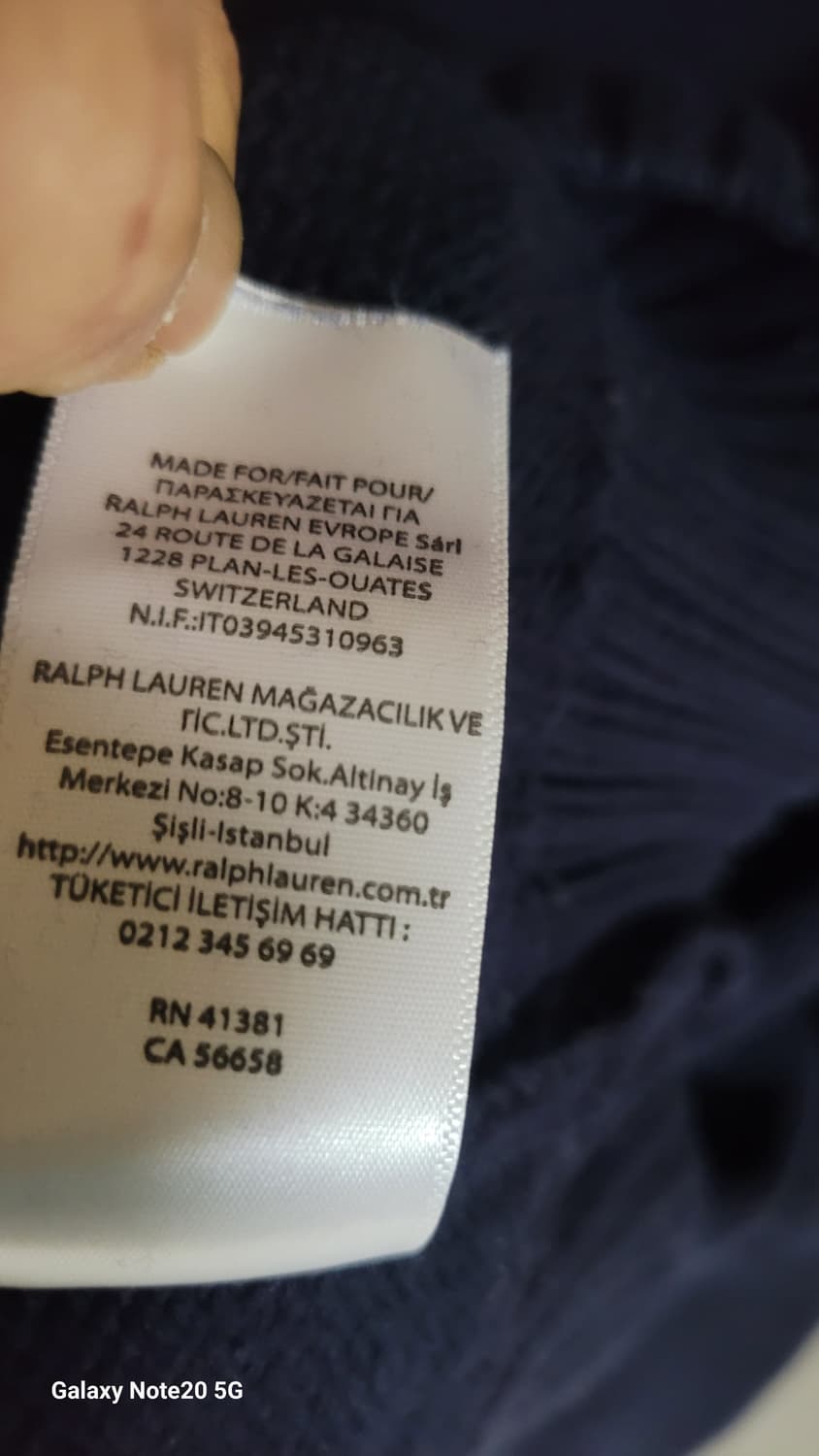 랄프로렌 성조기 니트 상품이미지6