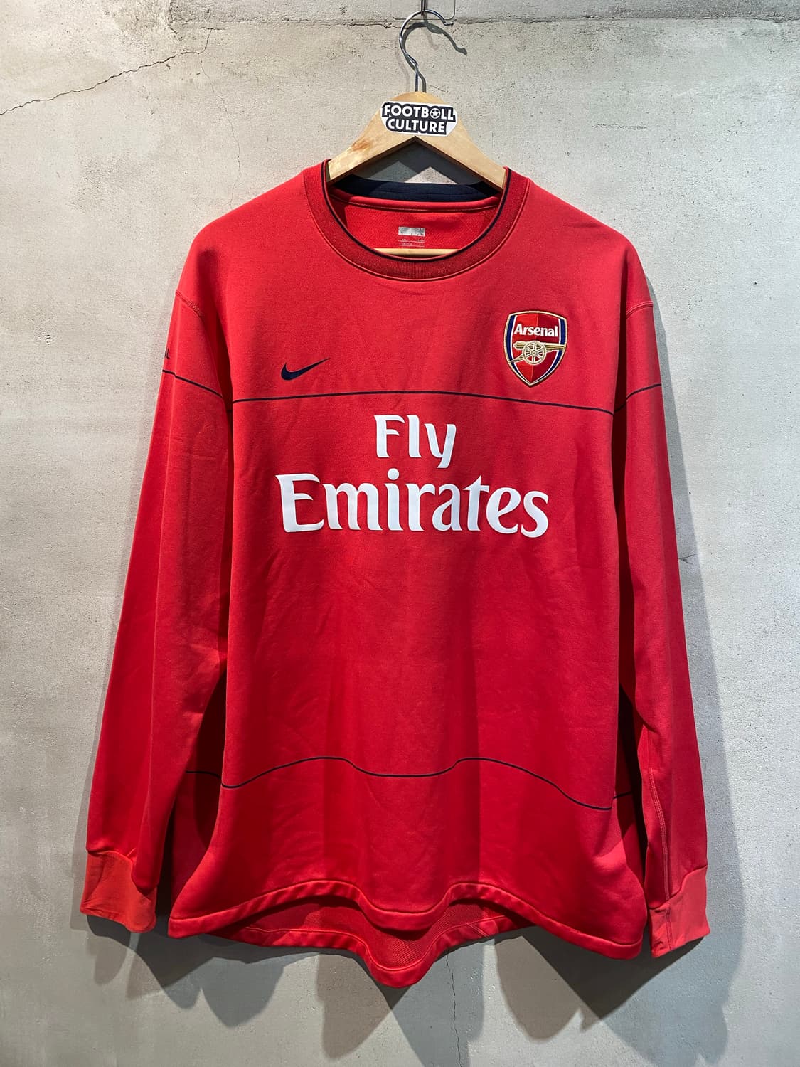 08-09 아스날 트레이닝 긴팔 유니폼 상품이미지1