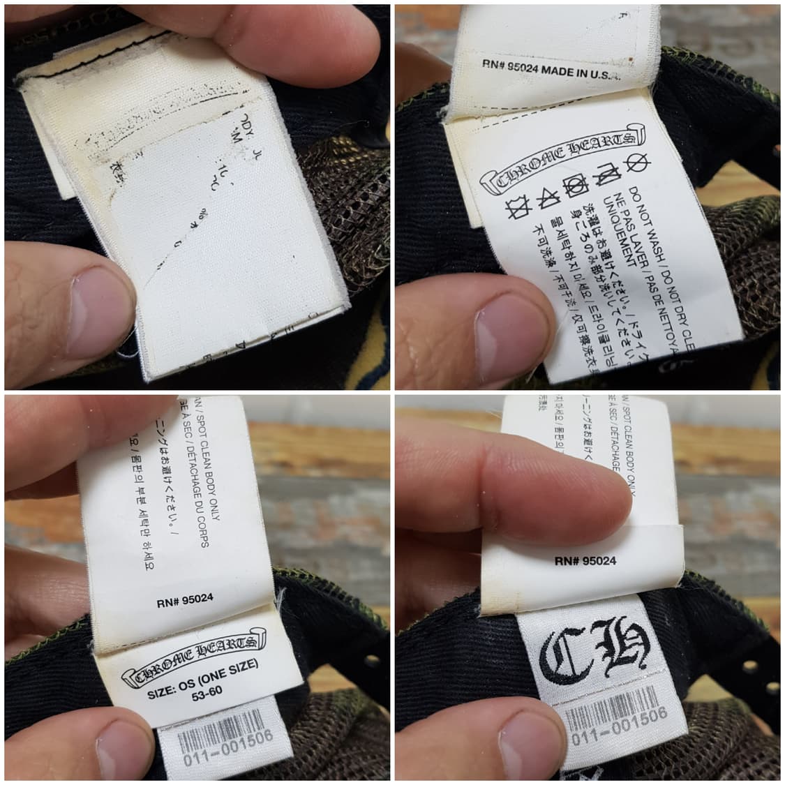 [정품] 크롬하츠 메쉬 캡 상품이미지9