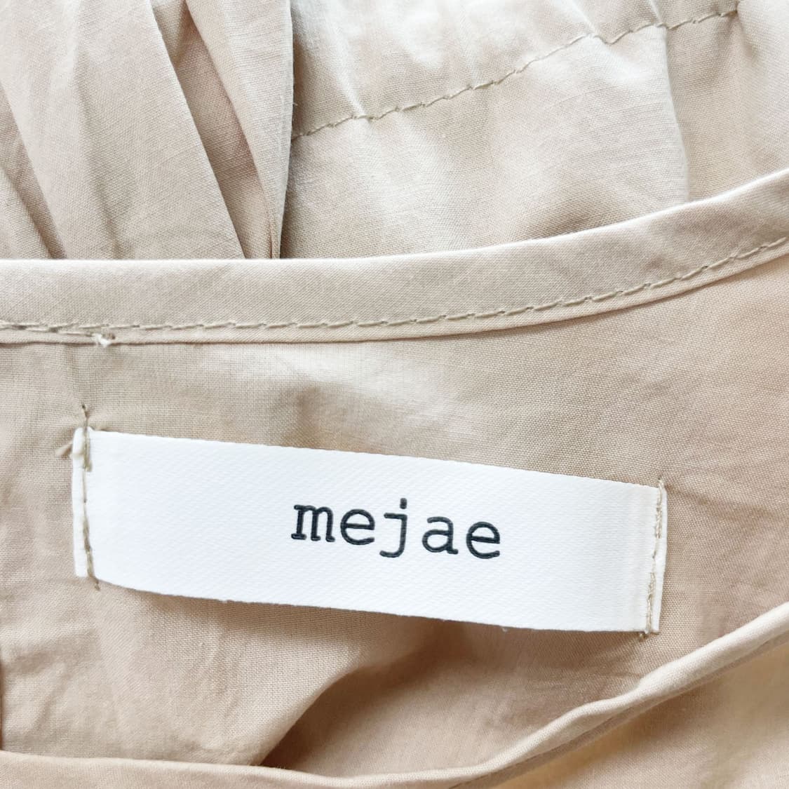 MEJAE 여성프릴원피스 베이지 F 진스센스 상품이미지4