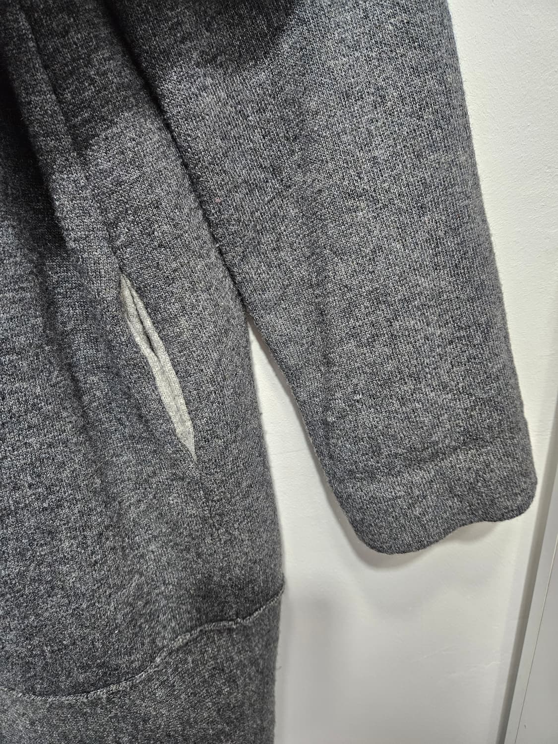 엠씨(emcee) 울혼방 니트 가디건 코트 상품이미지5