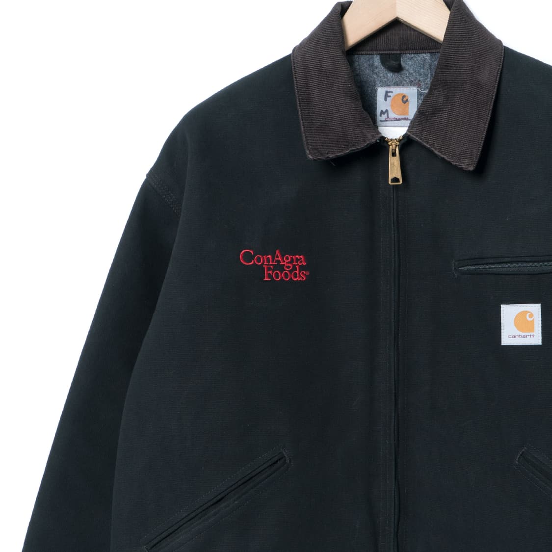 [48] 칼하트 J01 디트로이트 자켓 블랙 상품이미지3