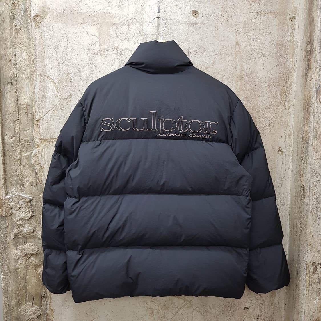 스컬프터 블랙 헤비 덕다운 남성 패딩 자켓 M사이즈 상품이미지2