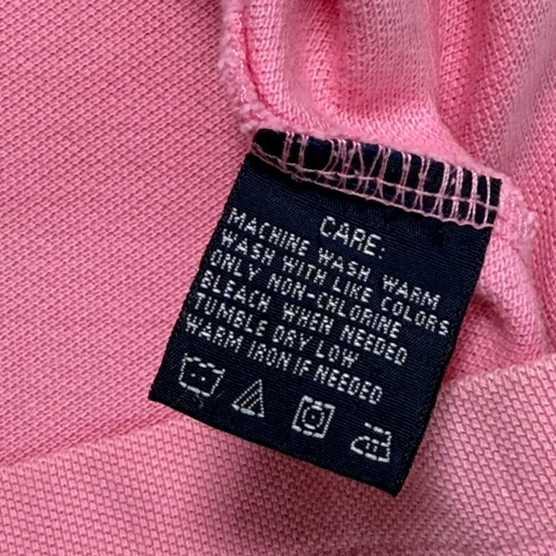 폴로 랄프로렌 빅포니 PK 카라 티셔츠 핑크 M 상품이미지9