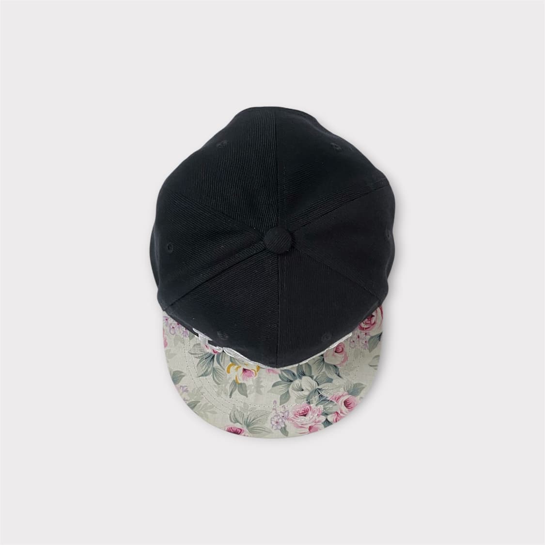 LOVER 빅자수 플라워 챙 스냅백 (1827) 상품이미지6