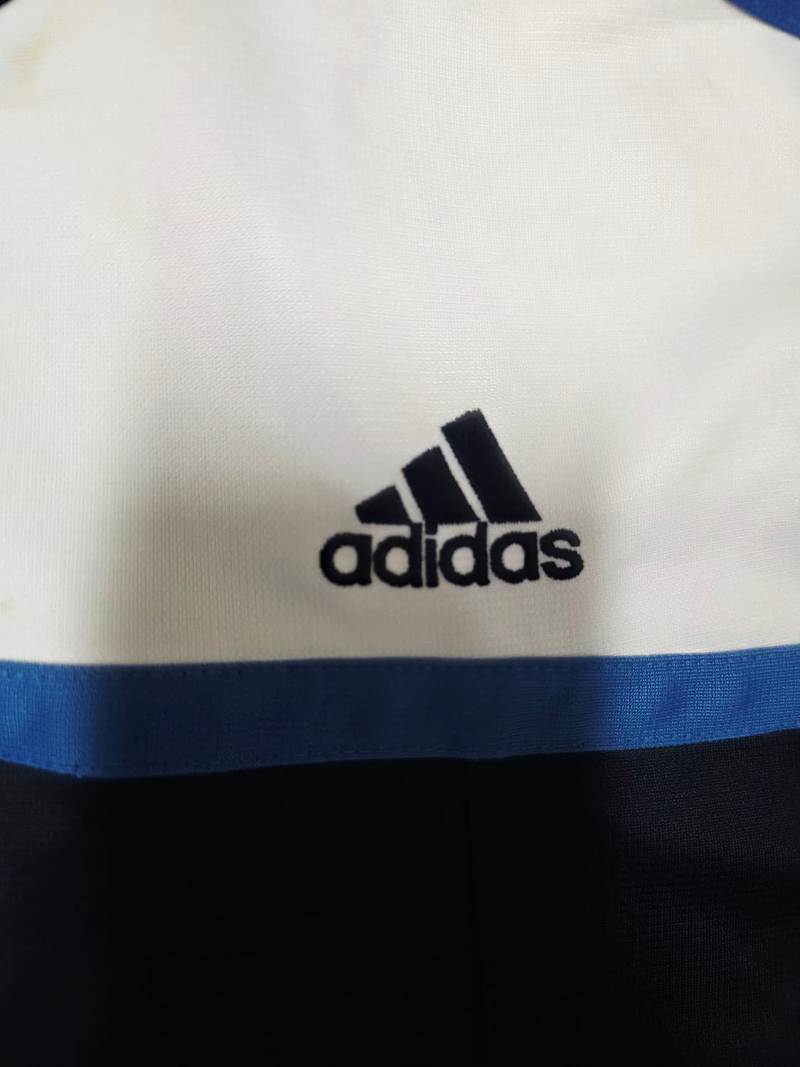 [아디다스] 청량함 한도초과 네이비 스카이블루 컬러블록 져지 m 상품이미지2