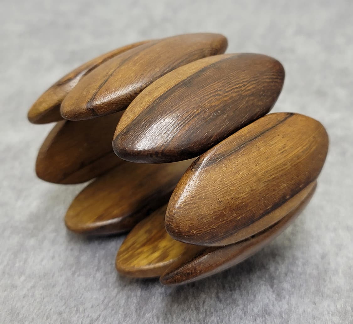 vintage wood bangle 상품이미지2
