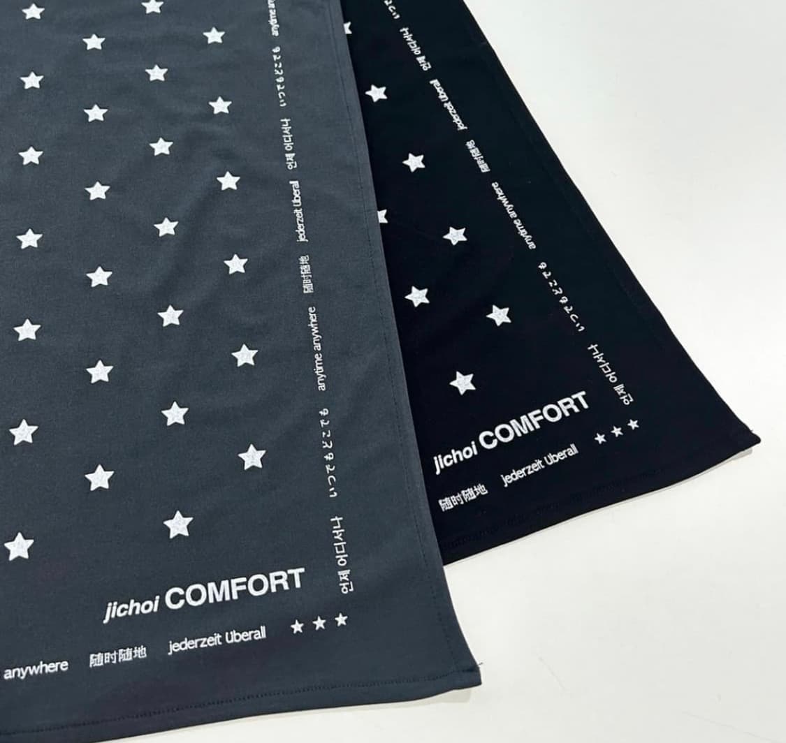 지초이 컴포트 반다나 차콜 상품이미지1