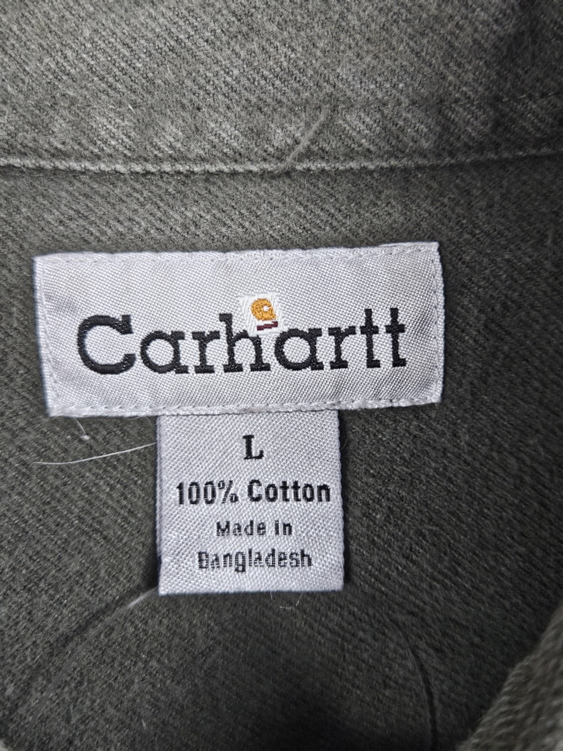 칼하트 오리지널 헤비 코튼 워크 셔츠 ( L ) / 10330 상품이미지8