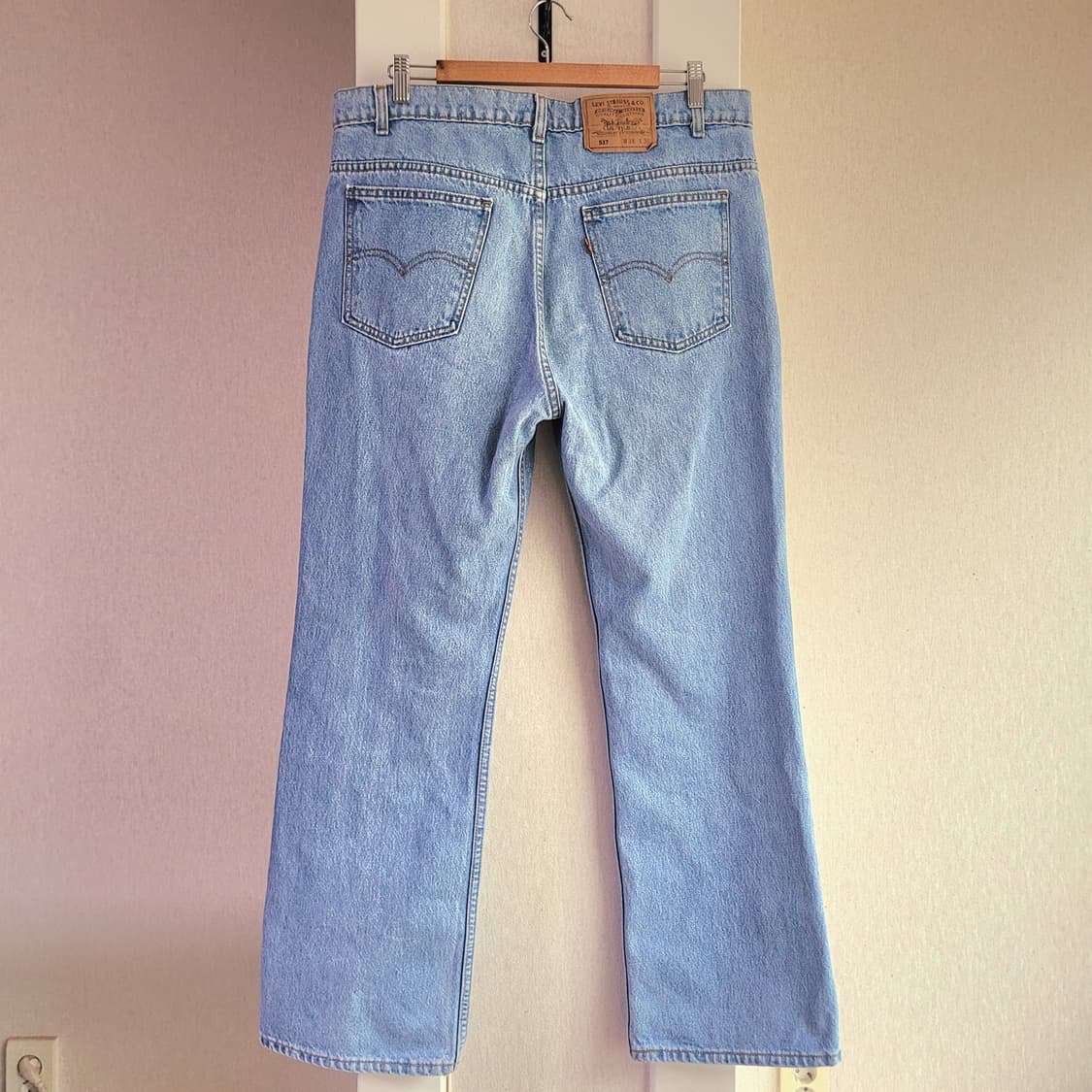 90s 리바이스 517 팬츠 오랜지탭 (Made in Usa) 상품이미지2
