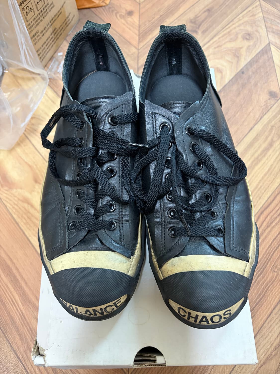 언더커버 잭퍼셀 레더 블랙 M 상품이미지1