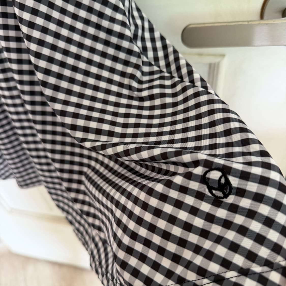 라메레이 Gingham Check Ruffle Wrap SwimSuit 상품이미지6