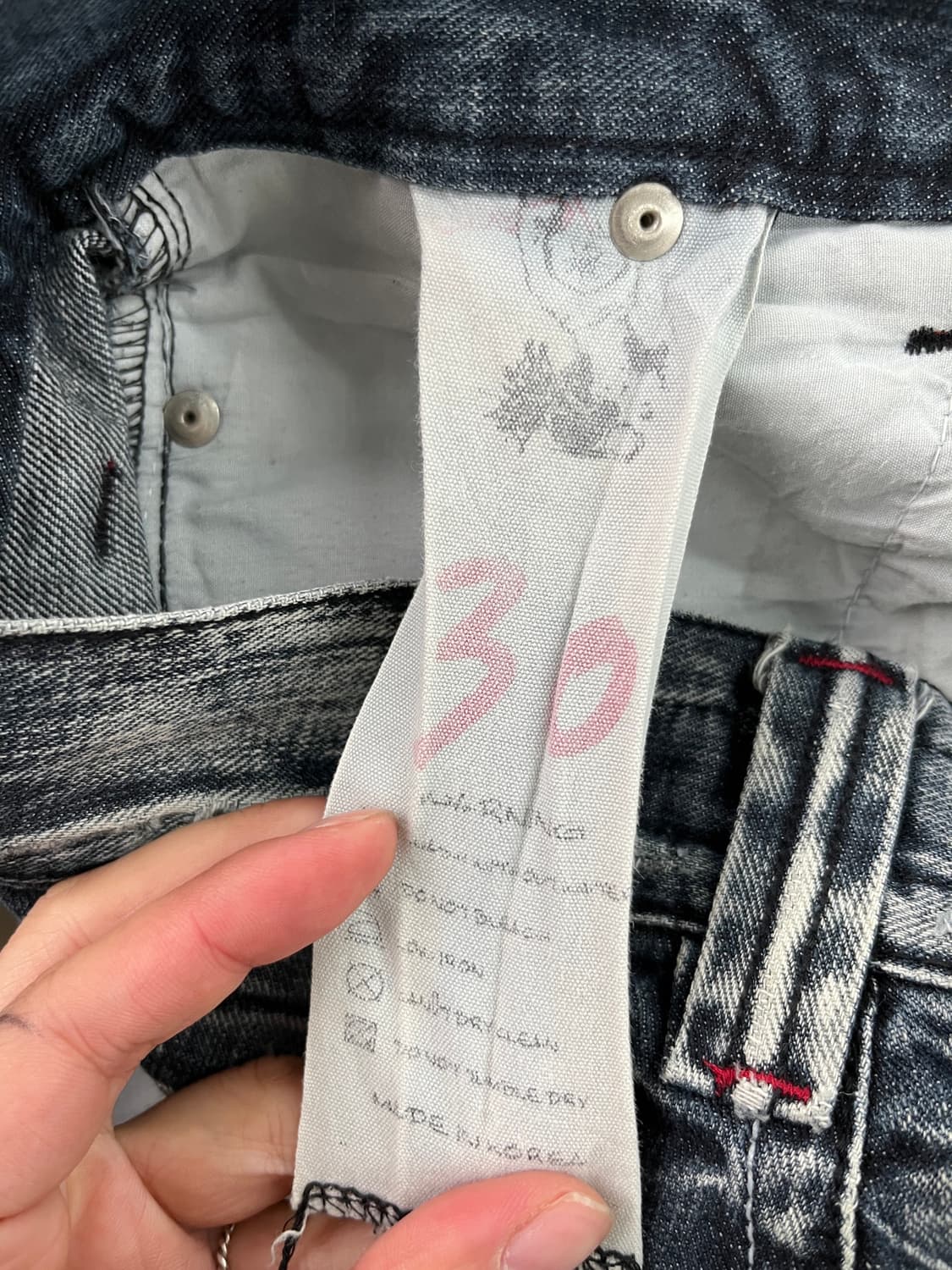 KELLO JEANS Y2K 데님 팬츠  상품이미지8