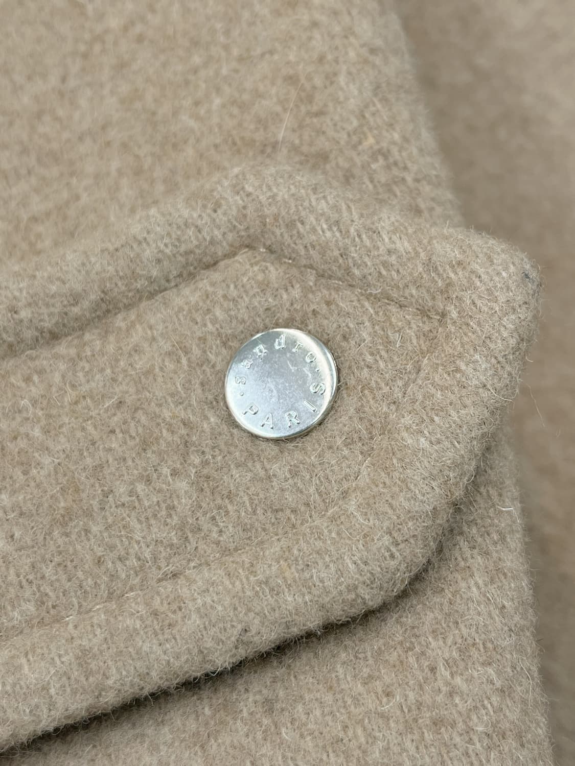 산드로 울 후디드 집 코트 상품이미지6