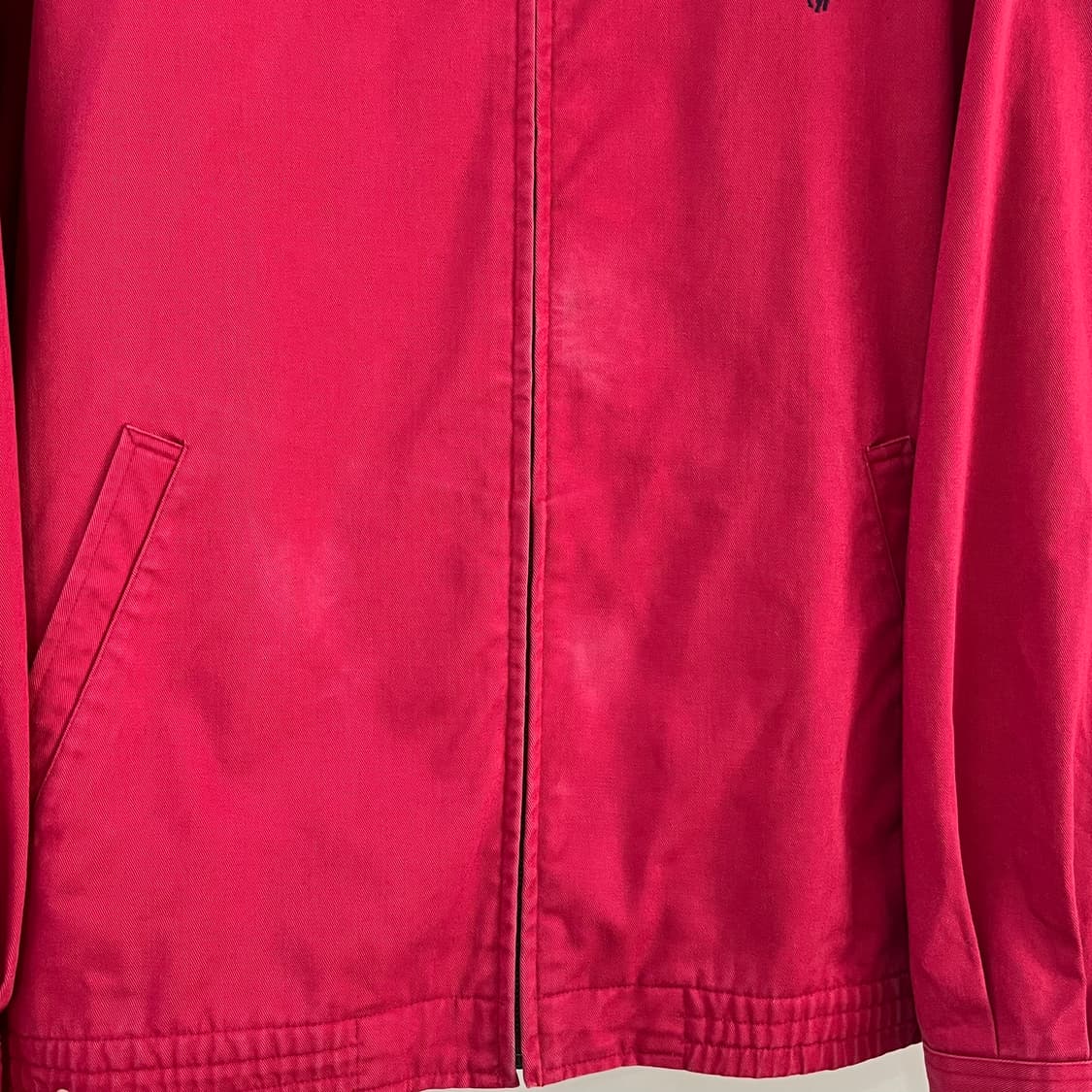 폴로 랄프로렌 90s 딥레드 스윙톱 블루종 자켓 상품이미지5