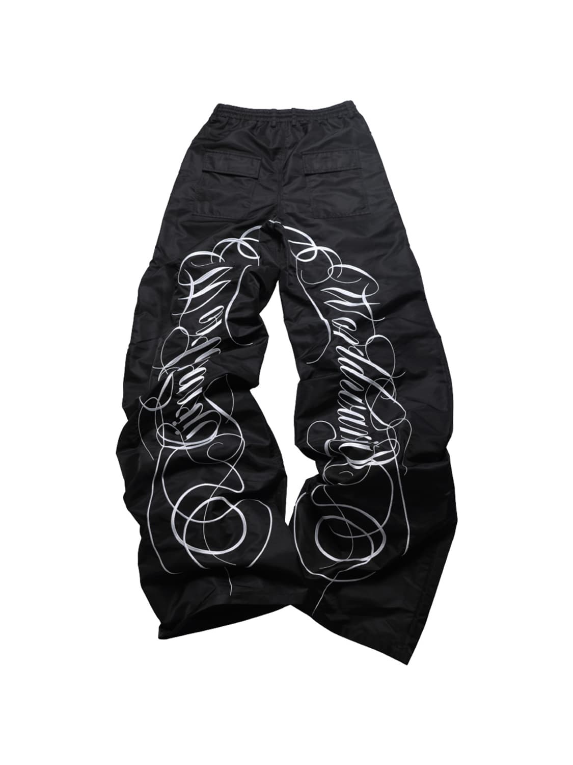 Street Embroidery Wide-Leg Pants  상품이미지1