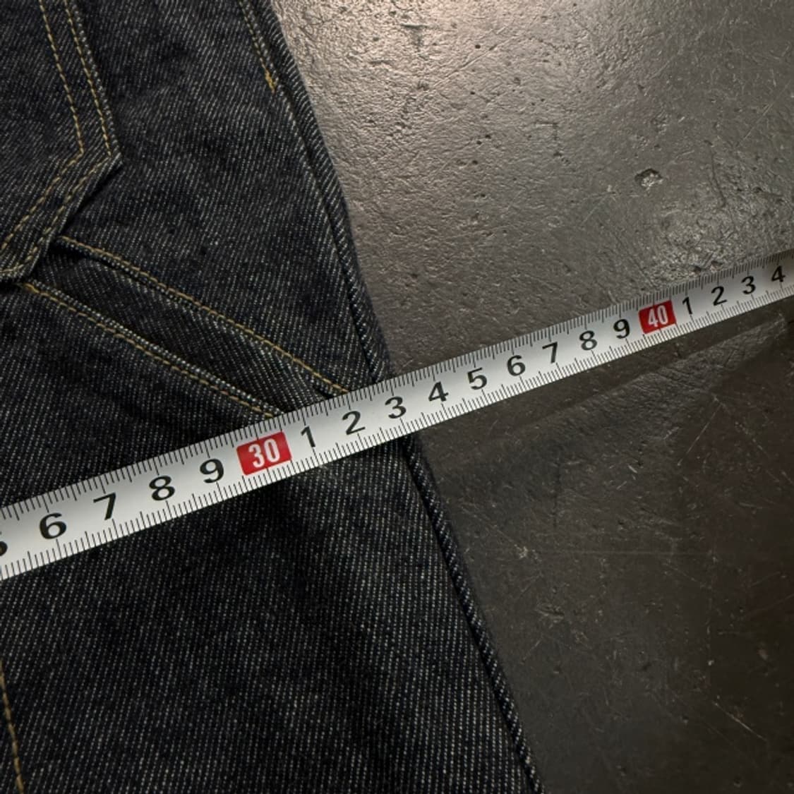 32 챔피온 올드스쿨 더블니 데님팬츠 상품이미지8