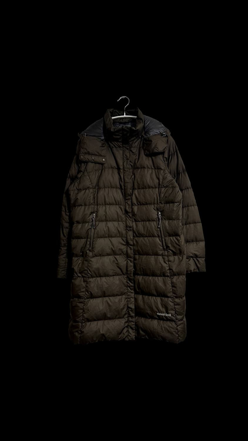 몽벨 브라운 롱패딩 상품이미지1