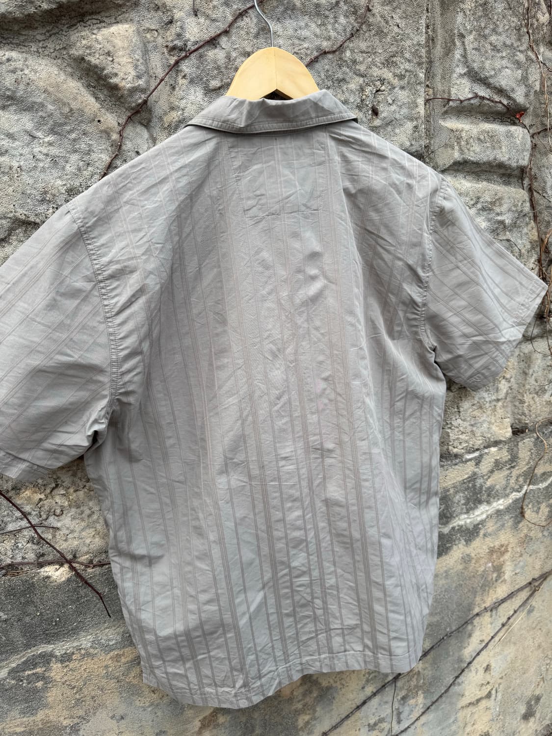 할리데이비슨 빈티지 스트라이프 반팔 셔츠 L 상품이미지4