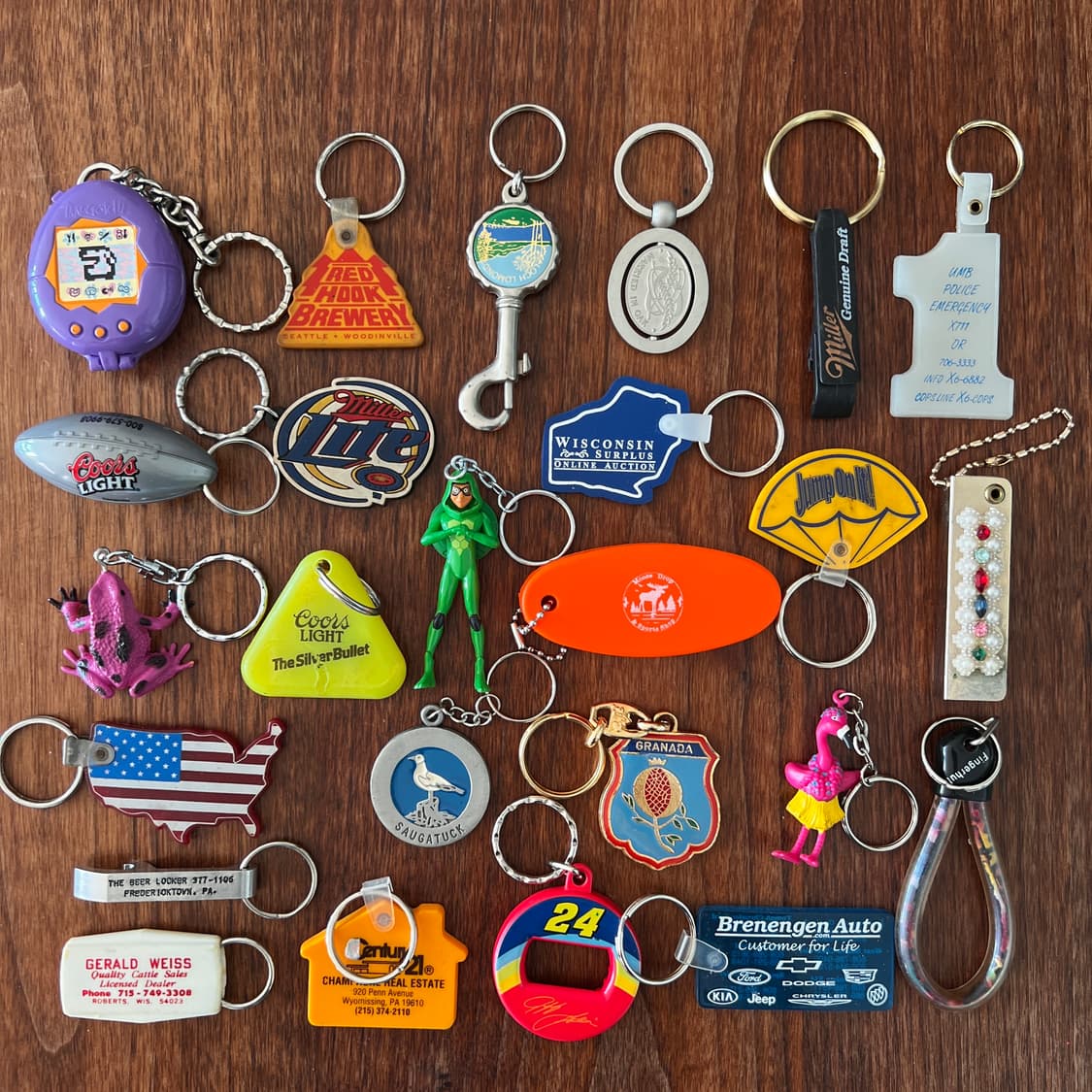 90s vtg Red Hook Brewery Keyring 상품이미지4