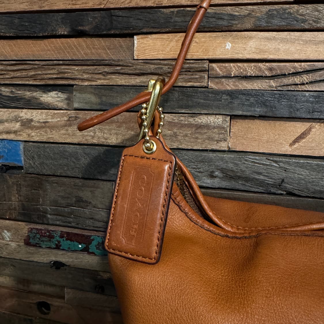 Old Coach Glove Leather Duffle Shoulder  상품이미지6