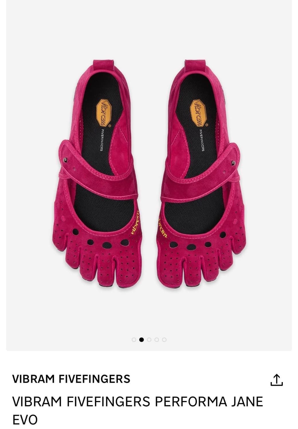 VIBRAM FIVEFINGERS PERFORMA JANE EVO 상품이미지1