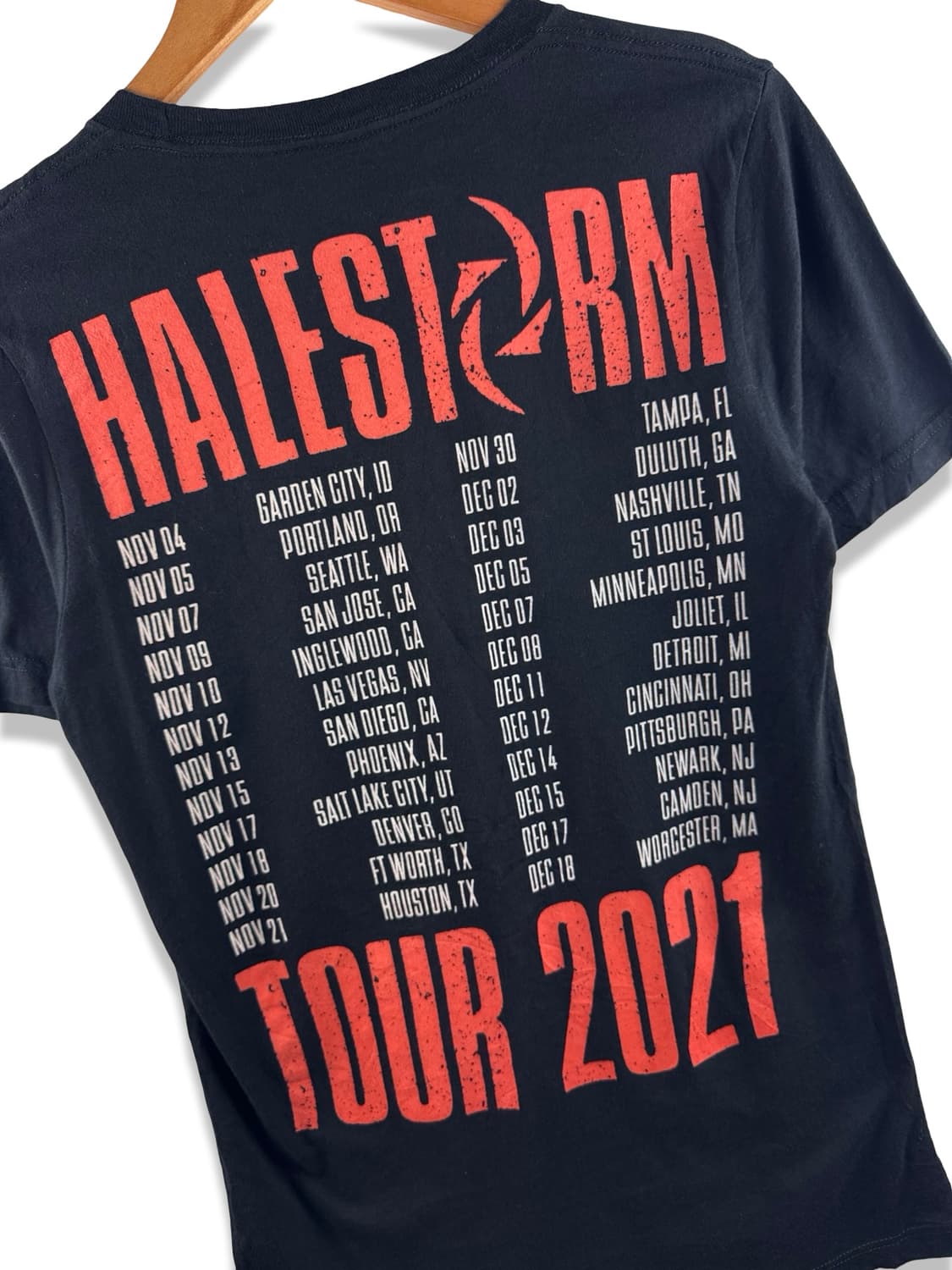 헤일스톰 Halestorm 그래픽 밴드티셔츠3589 상품이미지5