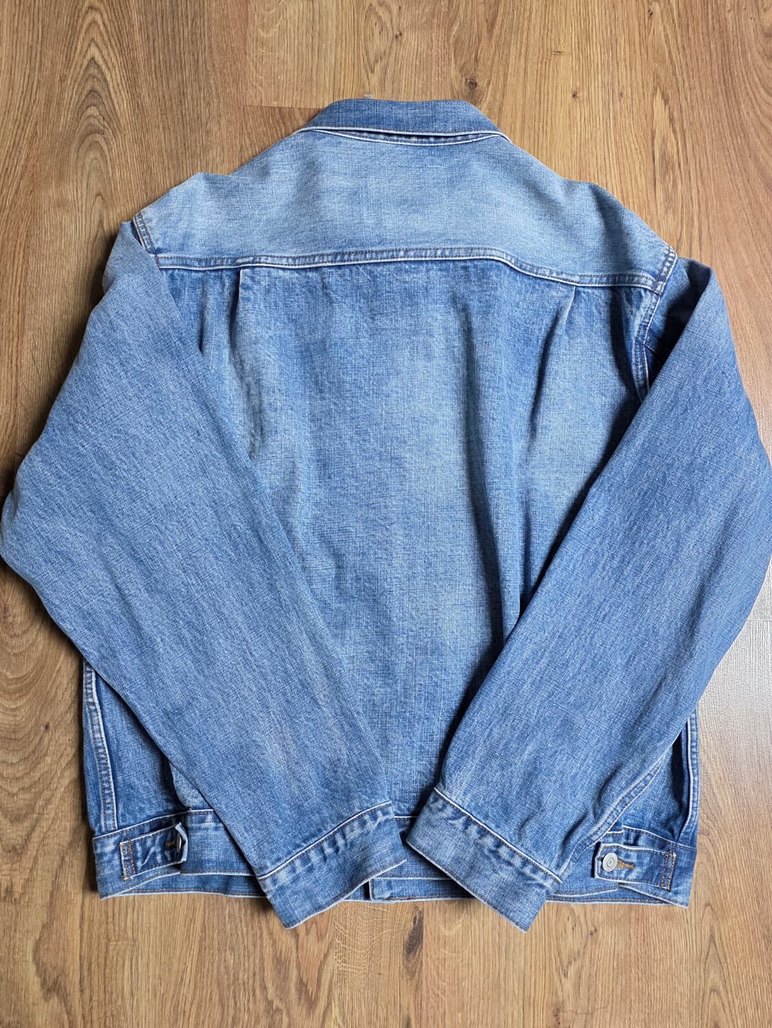 아웃스탠딩 셀비지 데님 자켓 2세대 L.BlUE 상품이미지2