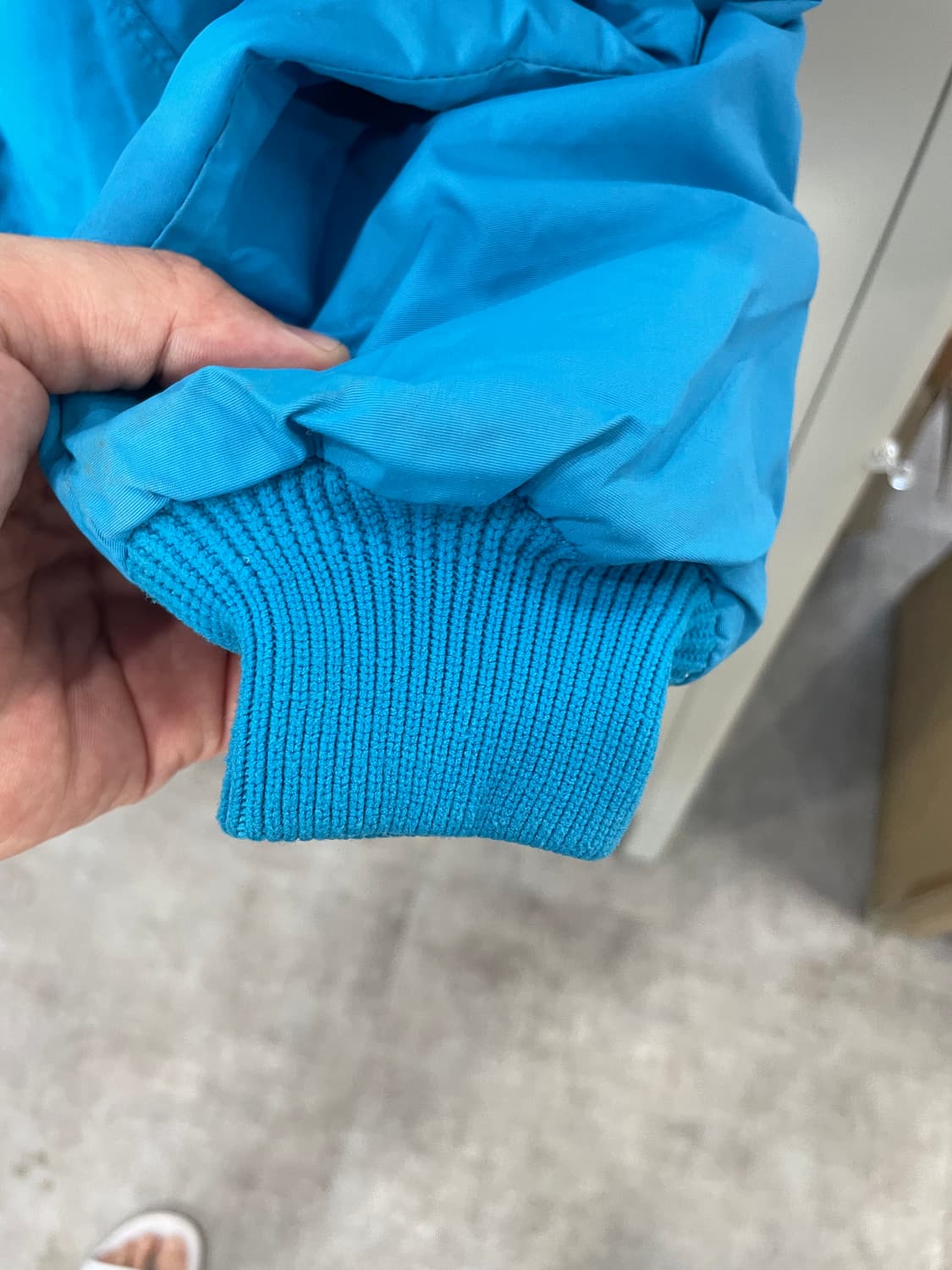 빈티지 파타고니아 90s 쉘드 신칠라 봄버 자켓 틸 그레이 M 상품이미지8