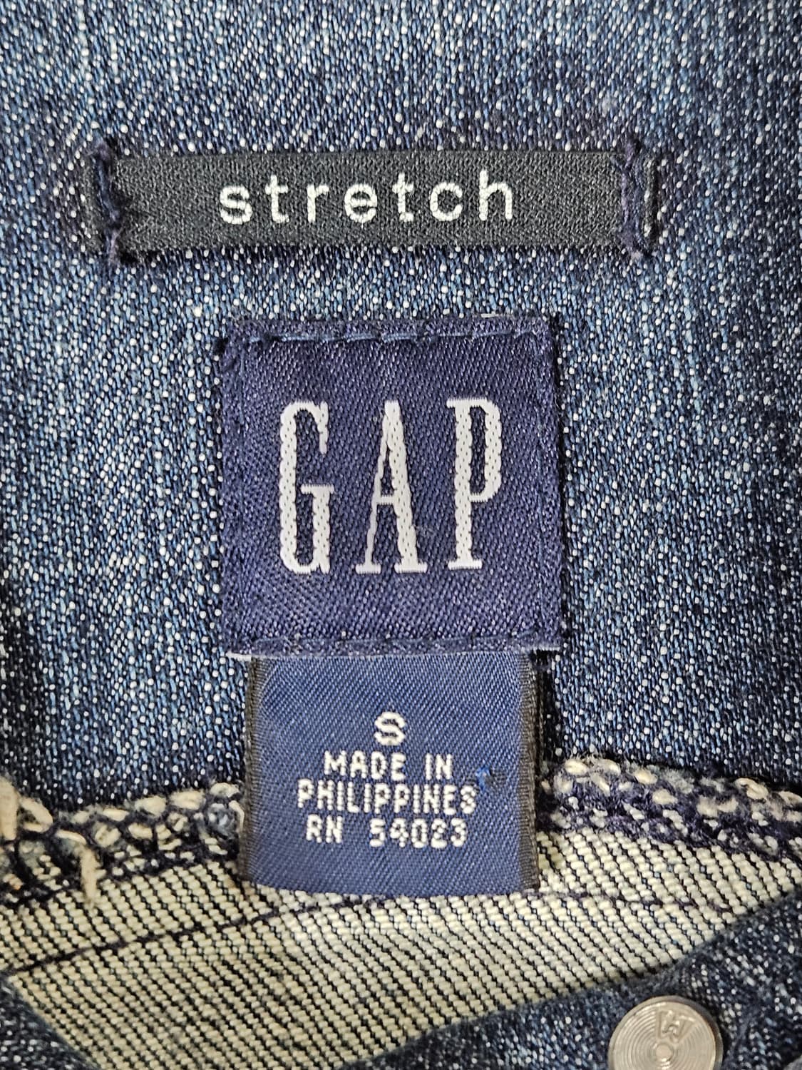 00s 올드갭 스트레치 데님자켓 s사이즈 상품이미지3